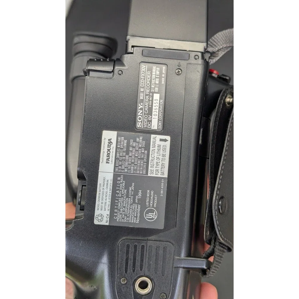 Sony CCD-FX730 CCD-FX730V 8mm Video8 camera Camcorder VCR Player Video Transfer